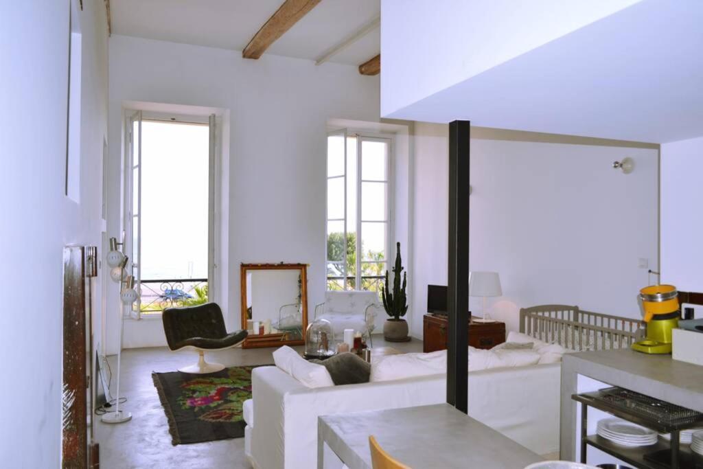 06J - Superb Duplex Loft With Ac - Sea View Apartment Nisa Exterior foto